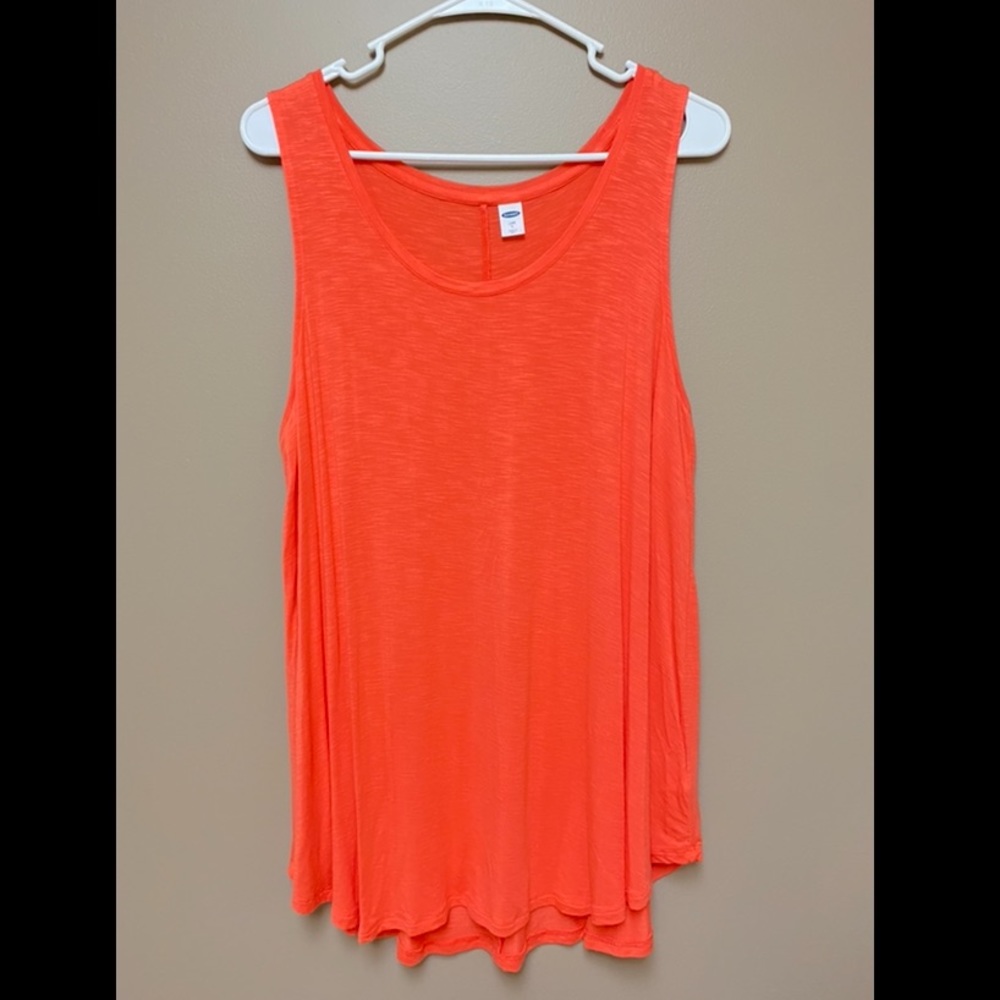 Old navy luxe coral tank
